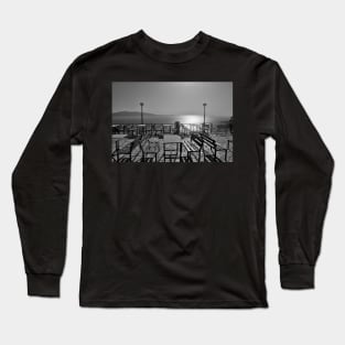 A view of Saranda, Albania Long Sleeve T-Shirt